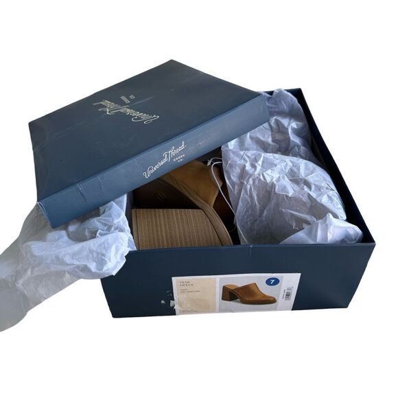 Tess Platform Mule Heels - Universal Thread Tan Size 7 NWT - Picture 6 of 10